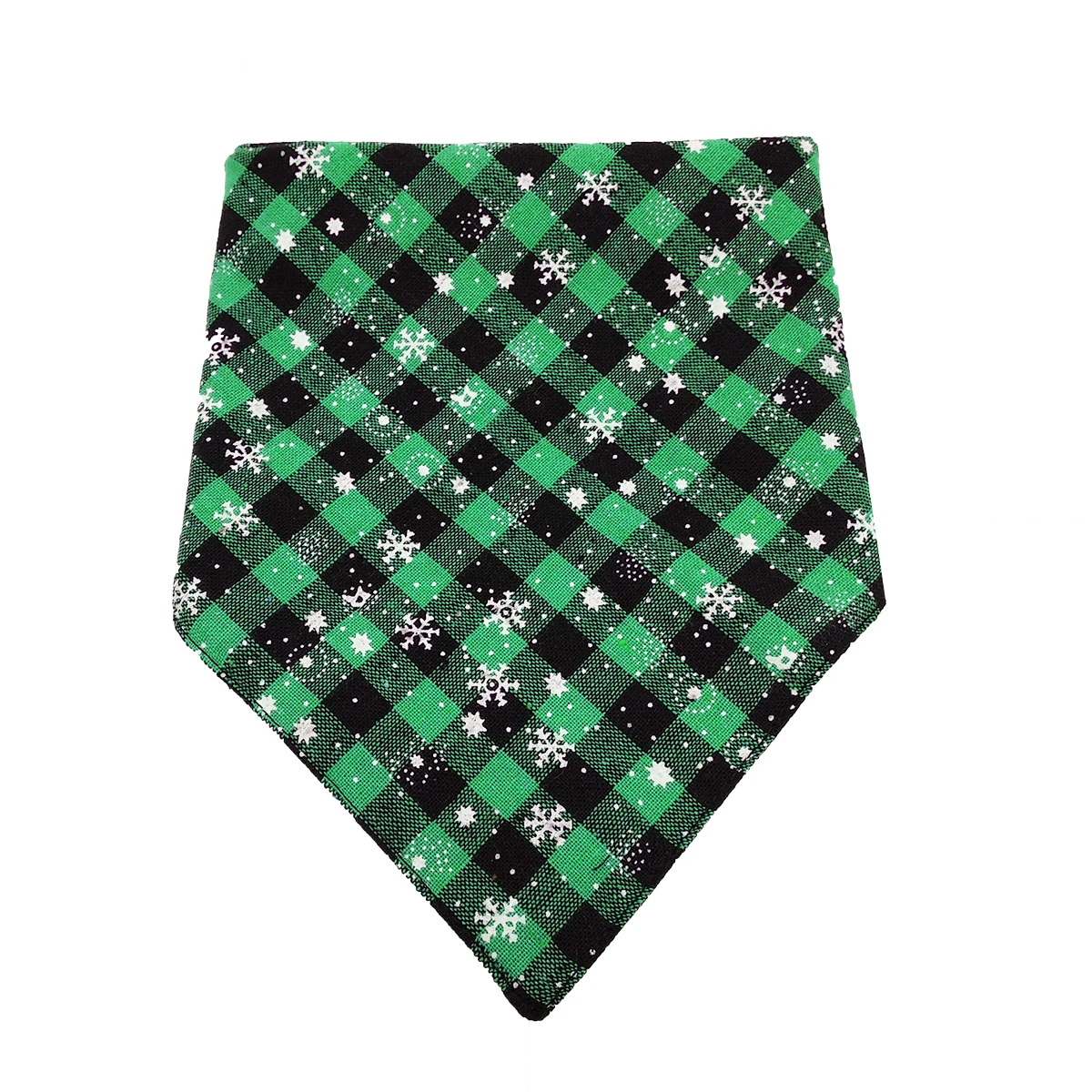 Шейный платок для домашних животных водонепроницаемый Рождественский хлопковый