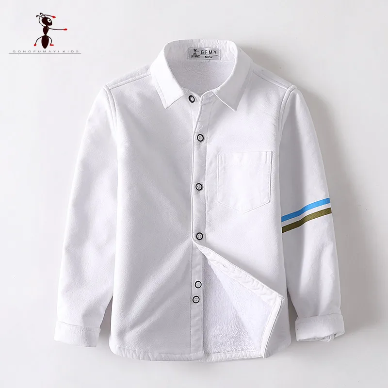 Kung Fu Ant оригинальный бренд Сезон осень зима однотонные белые теплые из плюша для