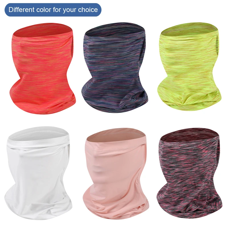 Шелковый шарф маска для лица бандана головной платок уникальный и свежий