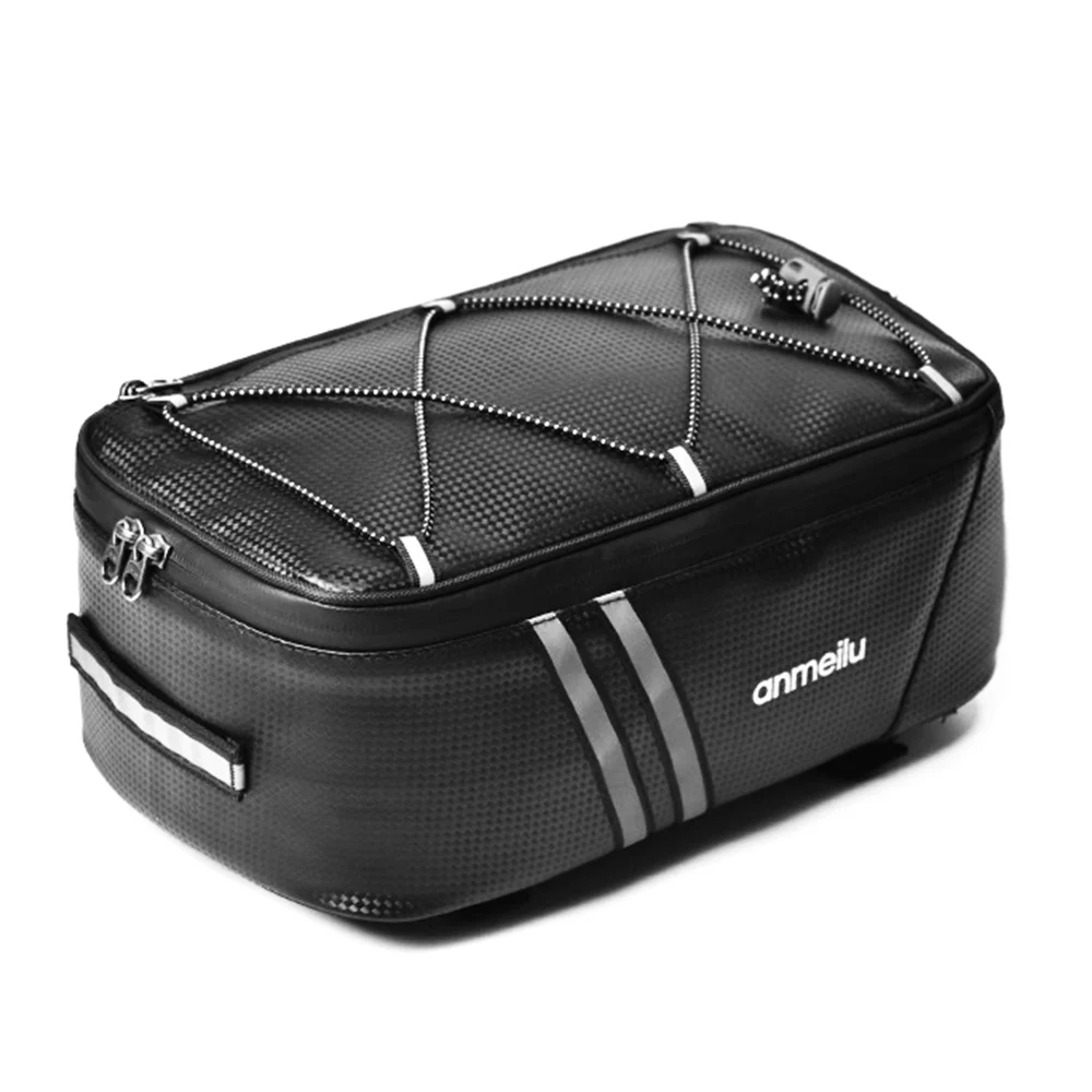 

Bicycle Bike Trunk Bag Larger Capacity 7L Bicycle Commuter Bag waterproof Bike Rack Bag Waterproof Rain Cover bike accessories