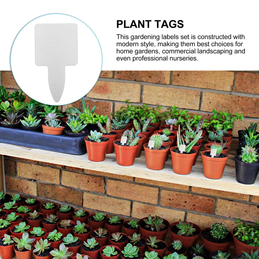 

50pcs Plants Labels Thickened Plants Marking Tool Gardening Tags for Home