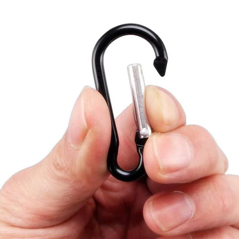 

8 PCS Tarp Clips with Carabiner,Heavy Duty Lock Grip Thumb Screw Camp Tent Clamp Clip for Awnings, Outdoor Camping