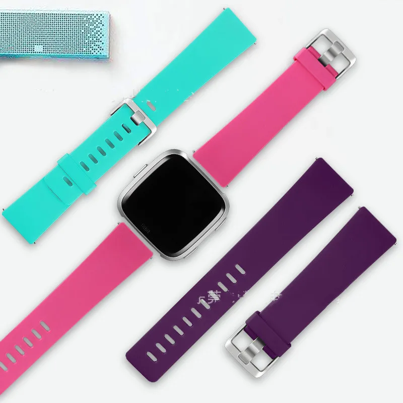 Силиконовый ремешок для Fitbit Versa Versa2/Lite спортивный браслет официальный сменный