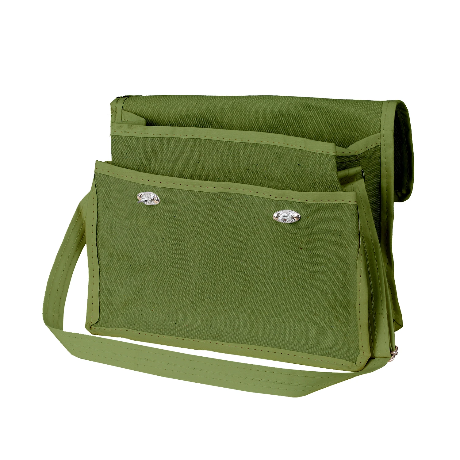 Холщовый Рюкзак для инструментов зелёный/белый ранец органайзер столярных работ