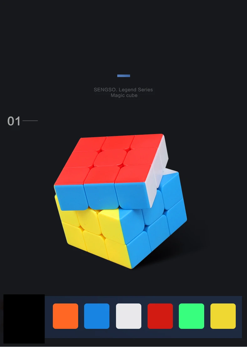 ShengShou Legend 2x2x2 3x3x3 4x4x4 5x5x5 магические кубики SengSo скоростные Головоломка обучающая