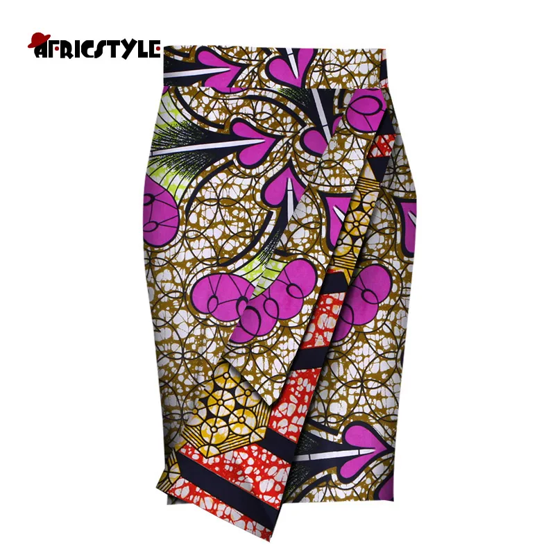 Женская винтажная юбка-карандаш облегающая юбка с Африканским принтом WY4895 2020 |