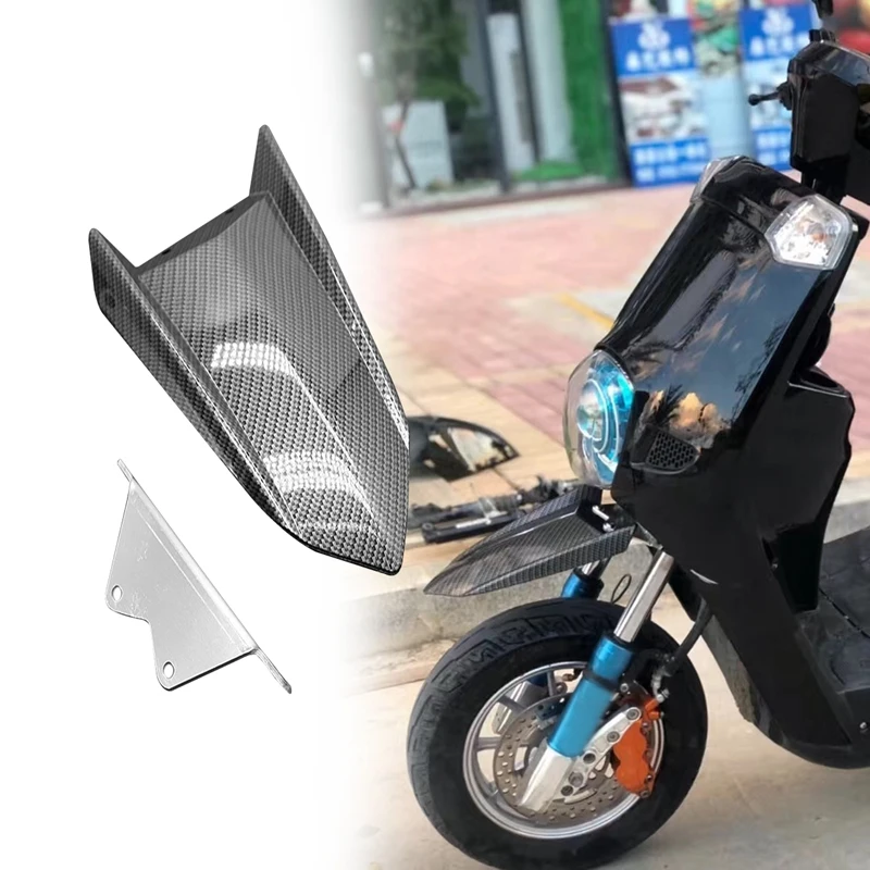 Motorcycle Scooter Front Fender Cover Mudguard Carbon Fiber Pattern for YAMAHA BWS125 JOG /CYGNUS CUXI S5 S9 |