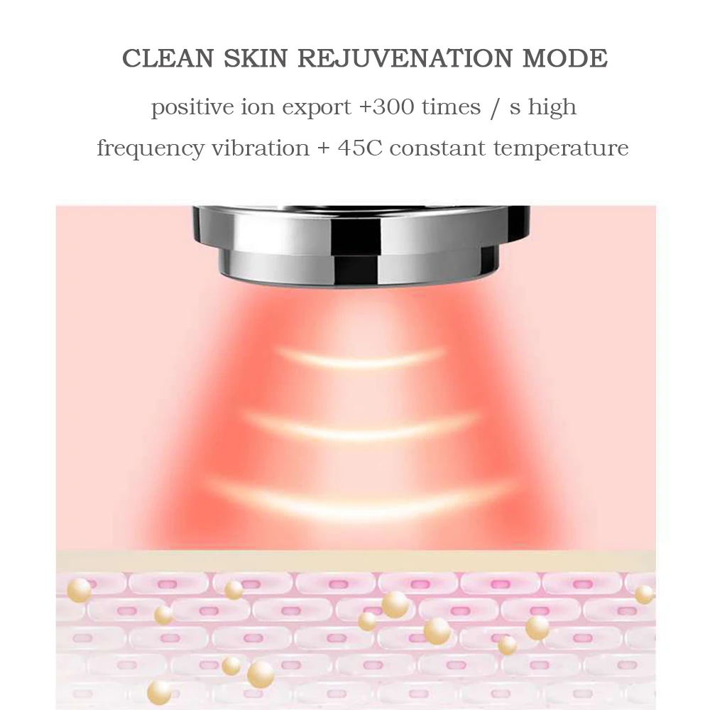 Mesotherapy Electroporation RF Radio Frequency LED Photon Skin Care Beauty Device Face Lifting Wrinkles Removal | Красота и здоровье