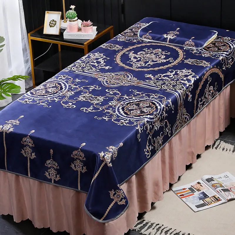 Новинка ледяной Шелковый коврик с отверстиями листы для массажной терапии