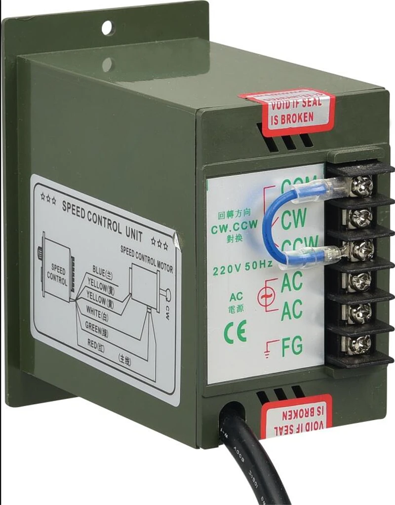 US-52 AC220V ABS регулятор скорости мотор 6W 15W 25W 40W 60W 90W 120W 180W 250W Reverse CW CCW устройство