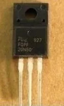 Бесплатная доставка 50CPS FQPF20N60 20N60 TO220 | Электронные компоненты и принадлежности