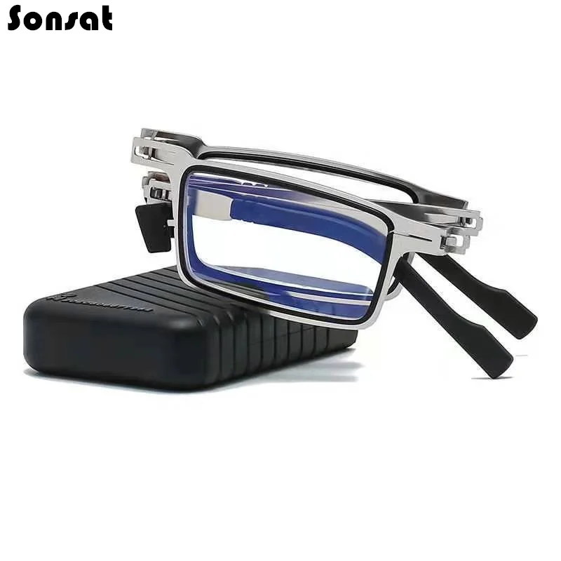 Складные очки для чтения с защитой от сисветильник удобные полноразмерные