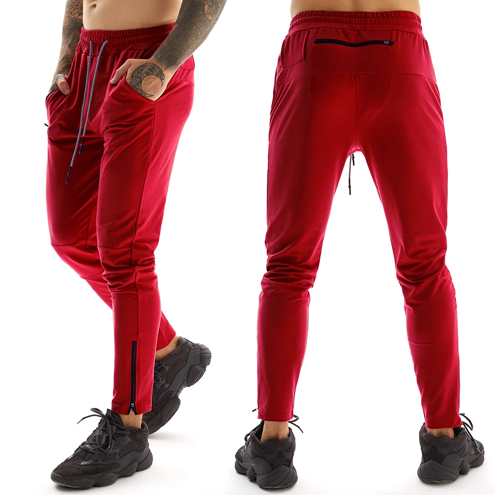 

Joggers for Men Clothing Drawstring Casual Pocket Sports Trousers Elastic Skinny Sweatpants Ropa Para Hombre