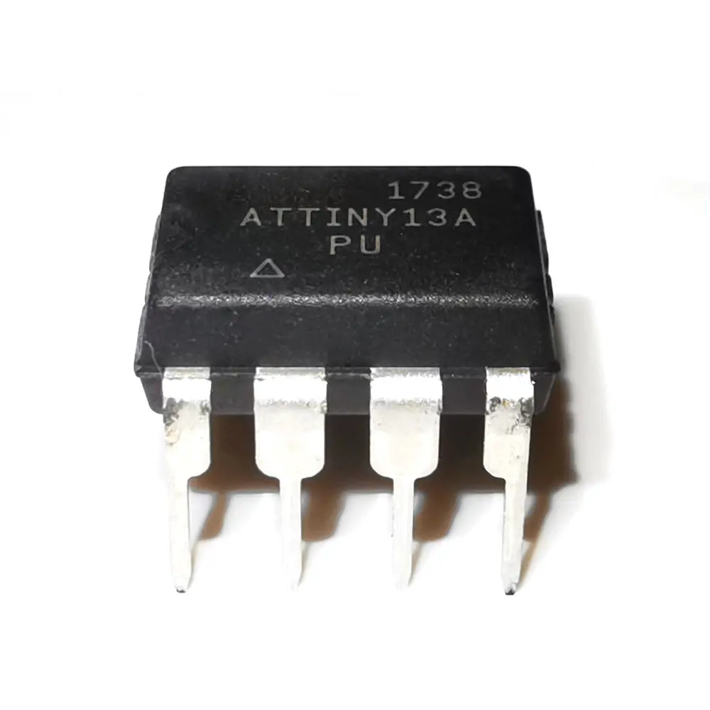 5 шт. Новинка Origina ATTINY13 ATTINY13A PU микроконтроллер IC MCU 8BIT 1KB FLASH DIP8|Интегральные схемы| |
