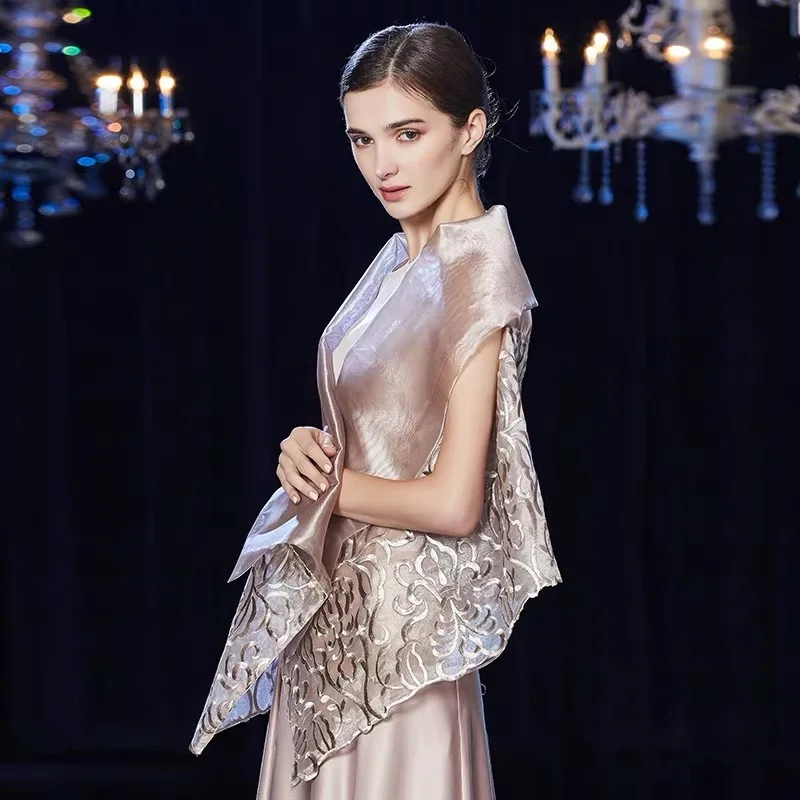 Весна-лето 2020 благородные вечерние платья Роскошные для матери невесты с