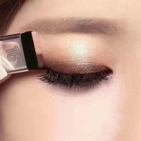 double color womens fashion lazy shadow eyeshadow makeup palette pigment waterproof shimmer eye makeup cosmetics