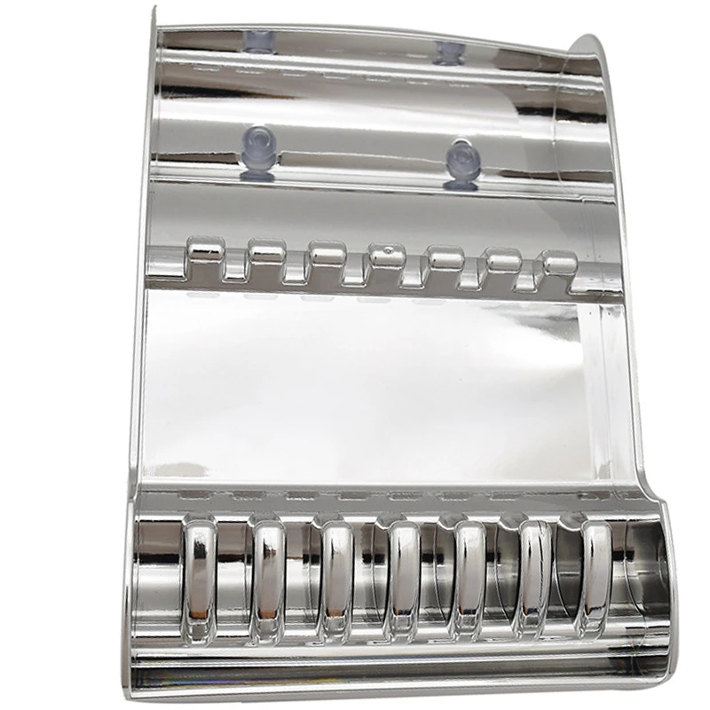 Серебряный профессиональный держатель для ножниц стойка парикмахерских