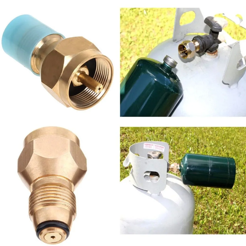 Универсальный Безопасный пропановый адаптер для заправки 1Lb Цилиндр Бак муфта
