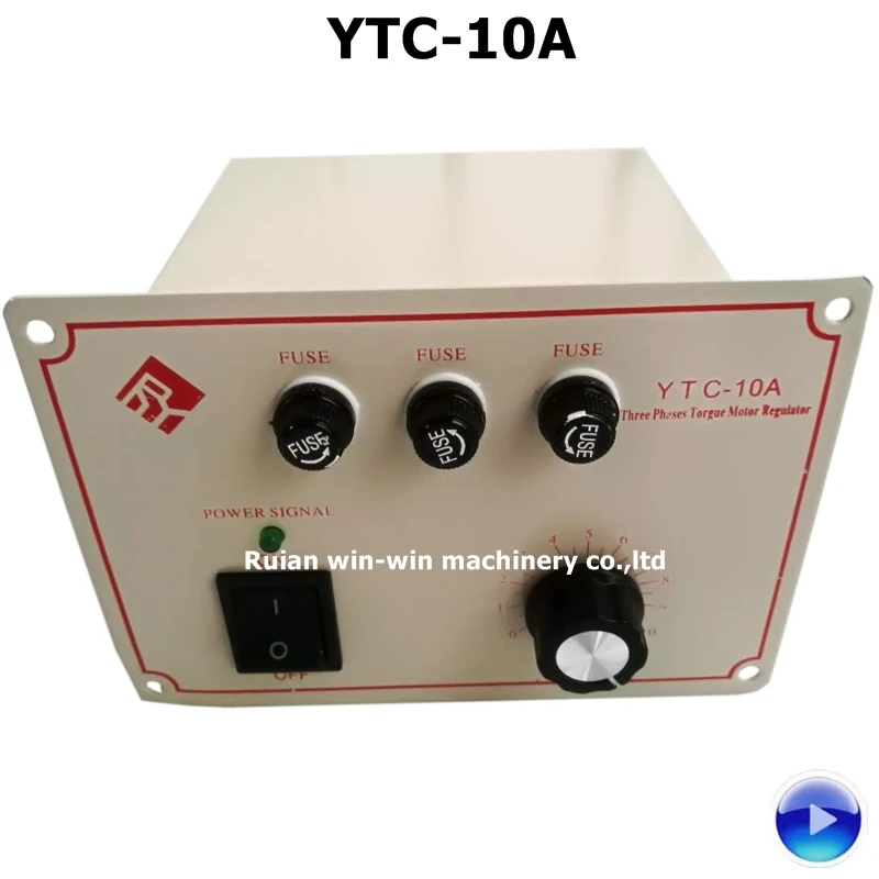 YTC 10A AC 380V трехфазный регулятор скорости двигателя крутящего момента контроллер