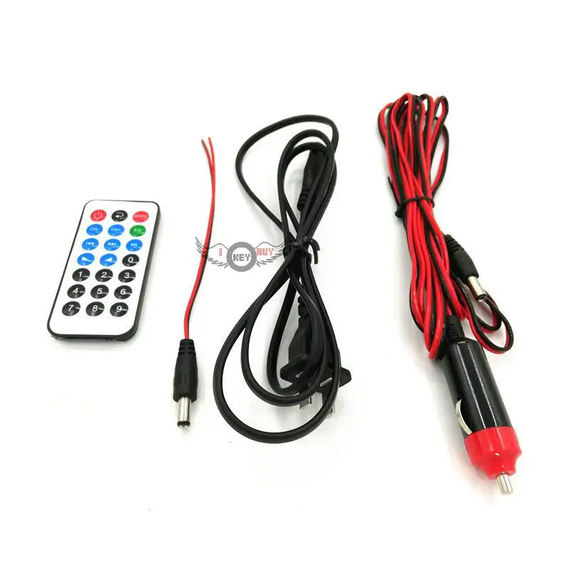 8 дюймов 680W 12V 24V 220V Ohm Audio активный сабвуфер Bluetooth Радио красный в форме трапеции
