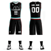 customizable basketball uniform for men sportwear team name printed jerseys training tracksuits