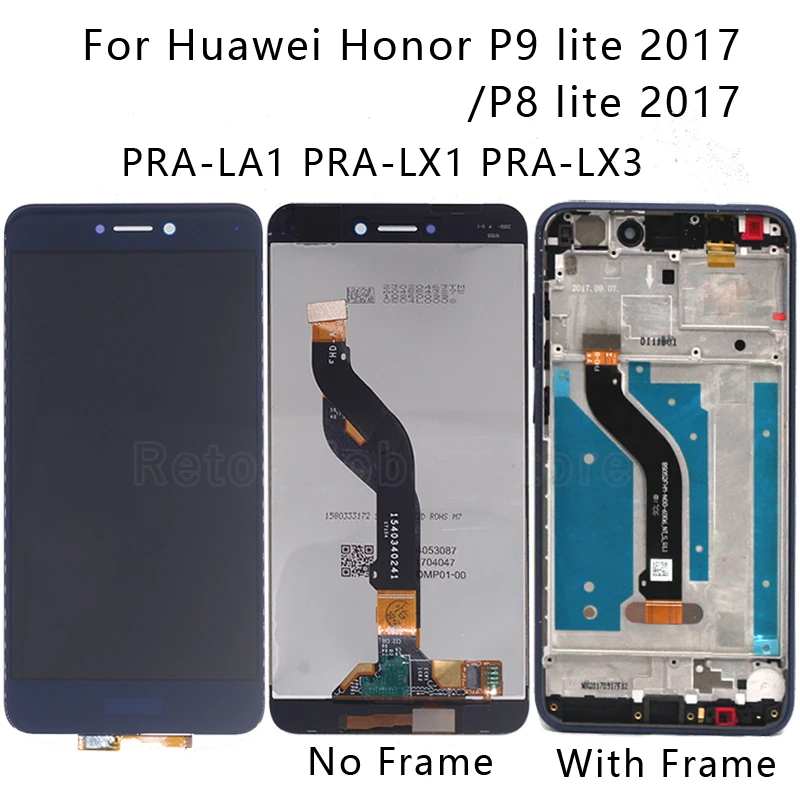 Оригинальный ЖК дисплей для huawei P9 Lite 2017 сменный сенсорный экран P8 LITE PRA LA1 LX1 LX3 с
