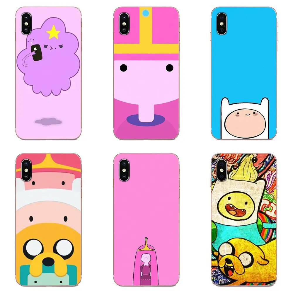 Adventure Time Finn Fade с мягкой печатью Jack для Samsung Galaxy Note 5 8 9 S3 S4 S5 S6 S7 S8 S9 S10 mini Edge Plus Lite