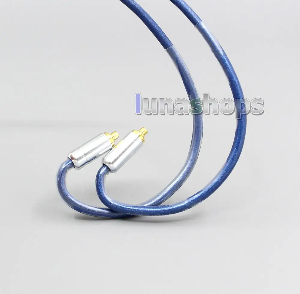 LN006219 3 5 мм 2 4 сбалансированный 99.97% чистый серебряный кабель для Shure se215 se315 se425 se535