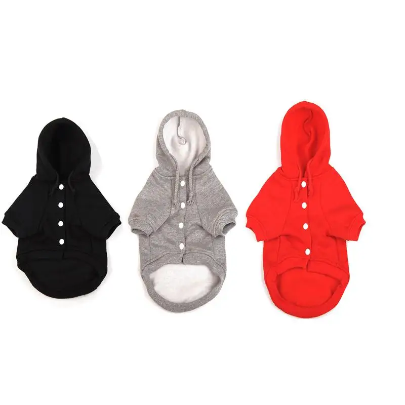 Зимняя теплая одежда для домашних животных пальто с капюшоном маленьких собак
