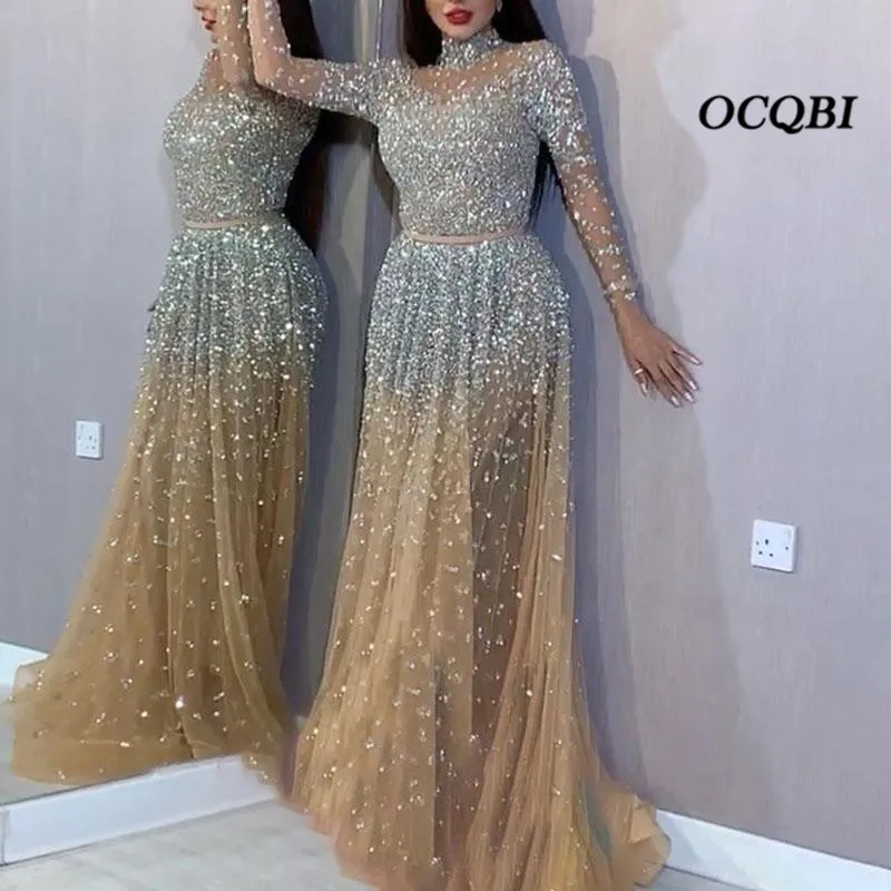 Женское платье большого размера 2020 вечерние ночь блестками платья для женщин в