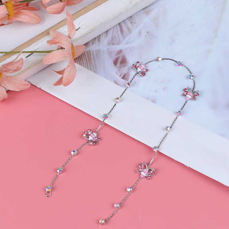 New Girl Hair Extension Rhinestone Tool Glitter braid hairpin Bridal Wedding Hair Accessories