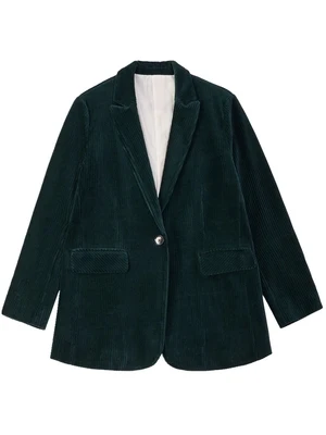 

Fashion corduroy Blazers women Blazers women coat spring New high quality leisure Women leisure business suit women top women