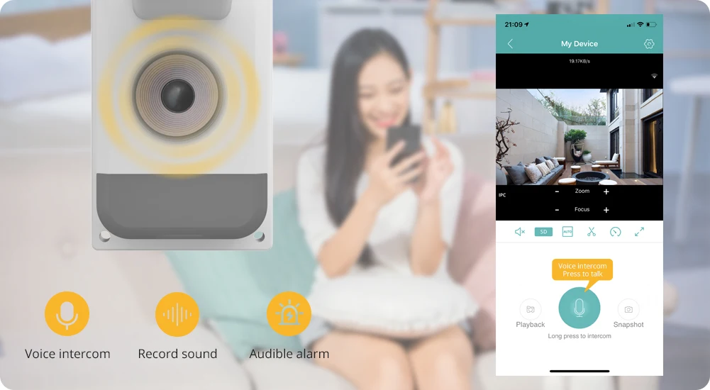 Наружный Wifi роутер для Камера безопасности ip камера HD 4MP cctv Mini 3 дюймов PTZ Скорость купол Камера s Беспроводной 5X зум двухстороннее аудио Onvif iCsee
