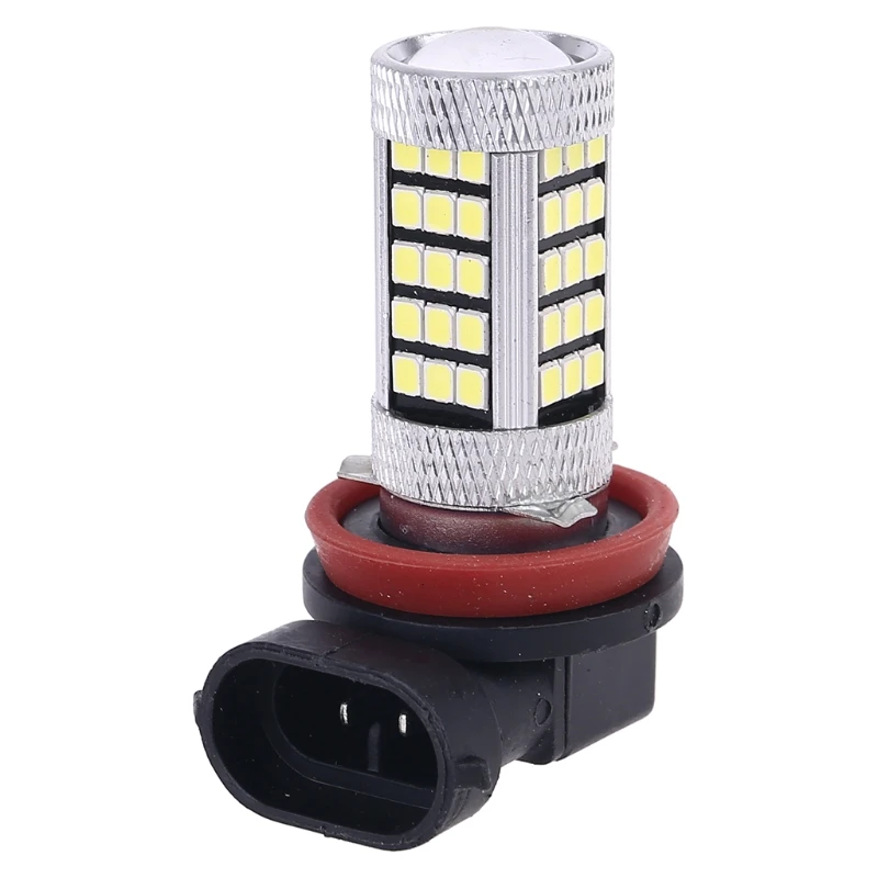 DC 12V H11 2835 66 светодиодный 6000 К автомобиля проектор противотуманная фара