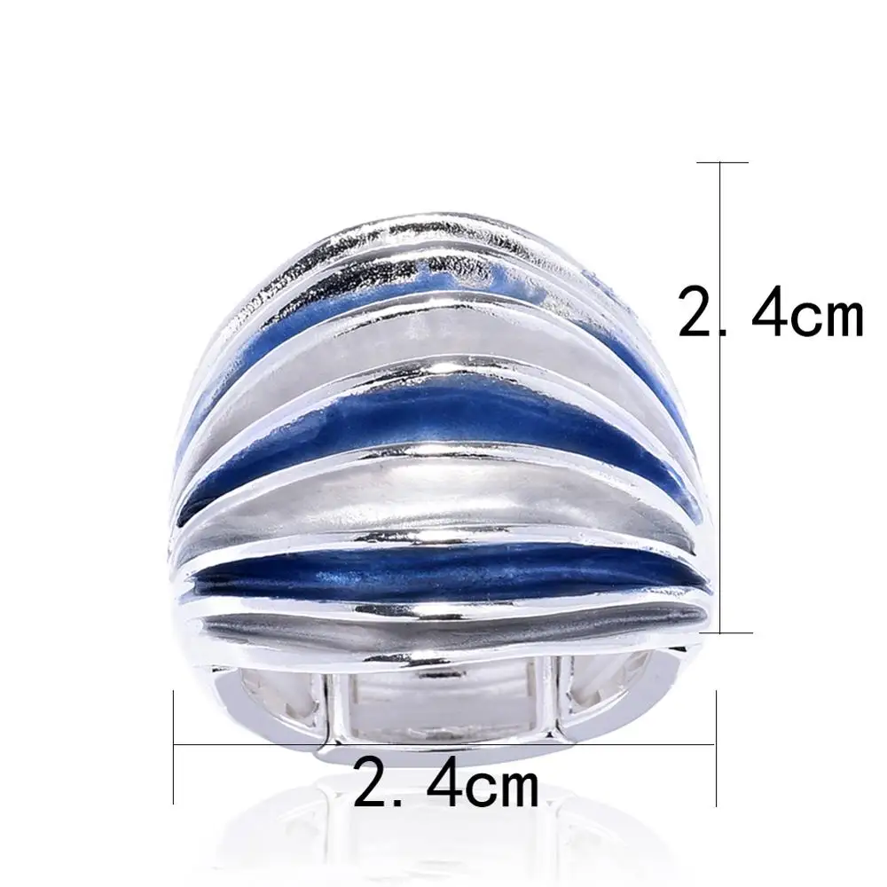 Cring Коко геометрической формы в стиле бохо кольца для женщин модная обувь