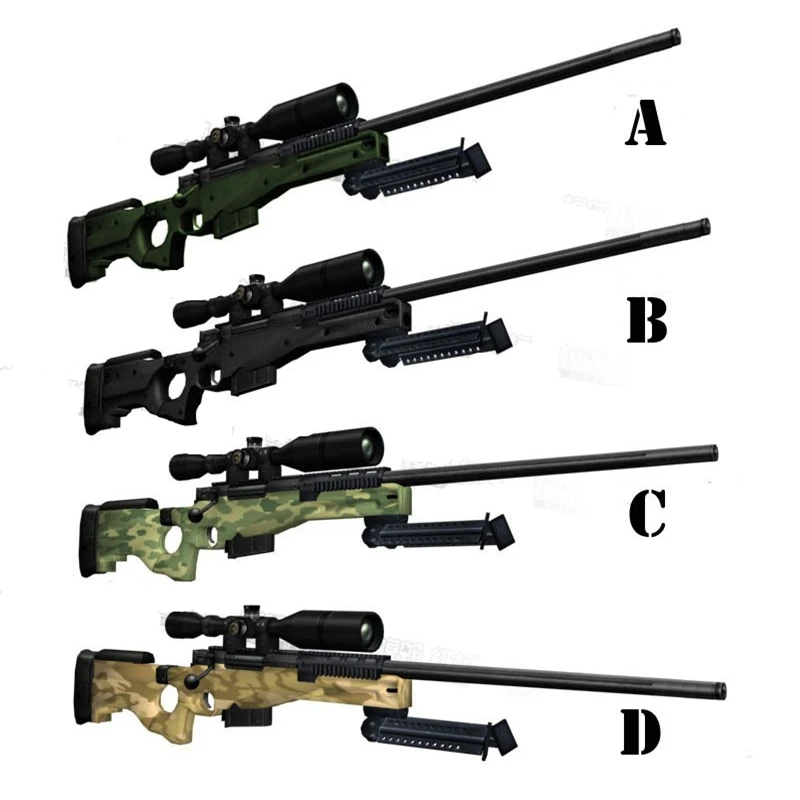 1 2 м 1:1 AWP снайперская винтовка 3D бумажная модель оружия пистолет пазл игрушка