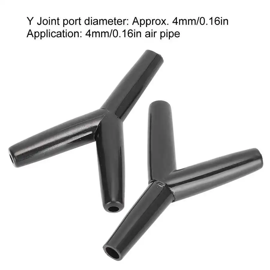 20 шт рыбья трубка для резервуара Y шарнирная аквариумная соединитель