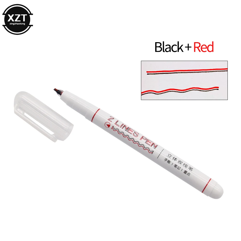 Творческая двухцветная гелевая ручка художественные комиксы рисование граффити