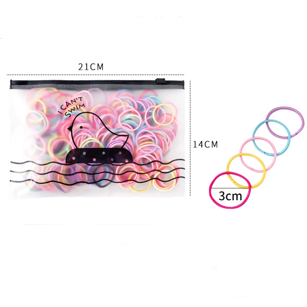 3cm Scrunchie Elastic Rubber Band Children Hair Gum Cute For Girl Ponytail Holder Accessories | Детская одежда и обувь