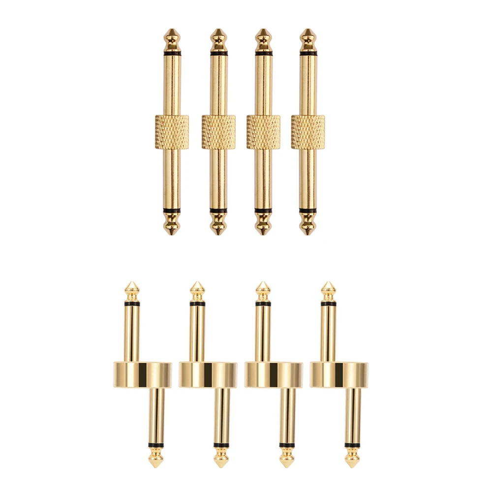 4 шт. гитары Эффект разъем для педалей адаптер прямые Z Тип аудио муфта