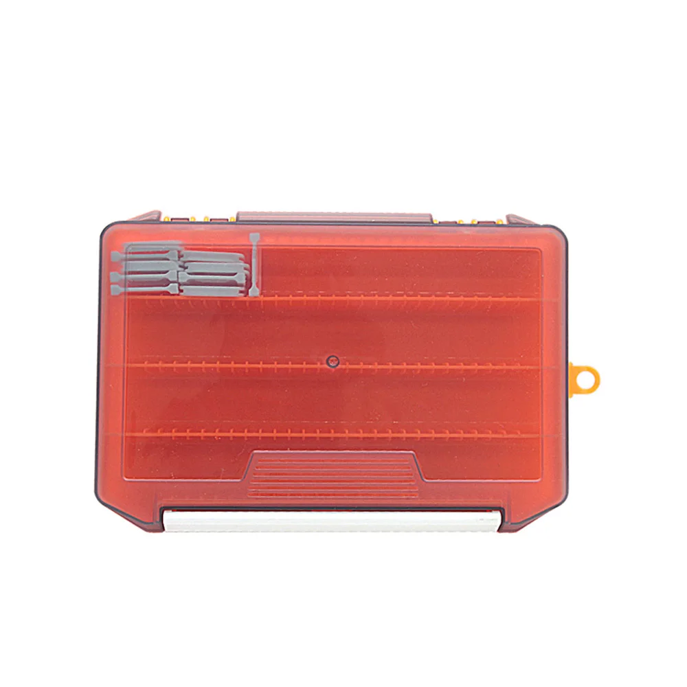 

BASSKING Fishing Box Removable Dividers Fishing Accessories Lure Hook Boxes Storage Plastic High Strength Fishing Tackle Box