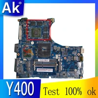 akemy qiqy5 la 8691p for lenovo ideapad y400 14 inch laptop motherboard hd4000gt650m
