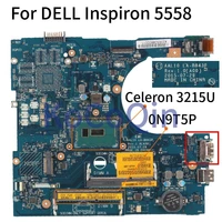 for dell inspiron 5458 5558 5758 celeron 3215u notebook mainboard cn 0n9t5p 0n9t5p la b843p sr243 hdmi ddr3 laptop motherboard