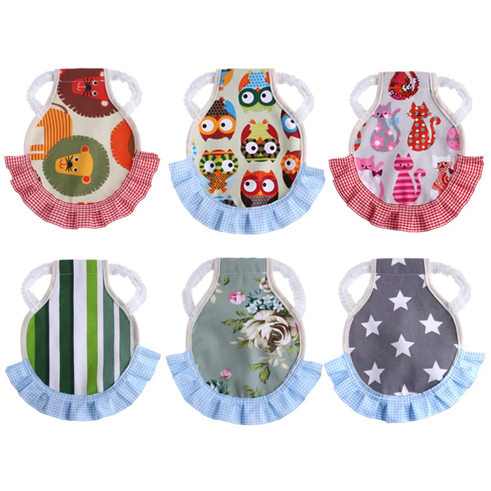 

Регулируемый Фартук для домашних животных, одежда для курицы, куриного седла, перо, защитный держатель, куриные утиные крылья, Защита спины, ...