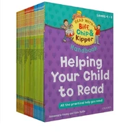 1 set 25 books 4 6 level oxford reading tree biffchipkipper practical kids english picture book educational for children