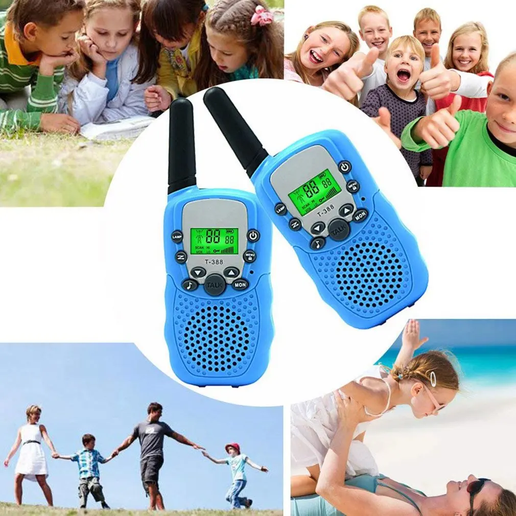 2 шт. мини игрушечная рация дети радио Retevis T388 Дети Родители игровой домофон