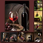 Кухонный декор, холст, винный виноград, картина Декоративный рисунок, классический Декор для столовой, гостиной