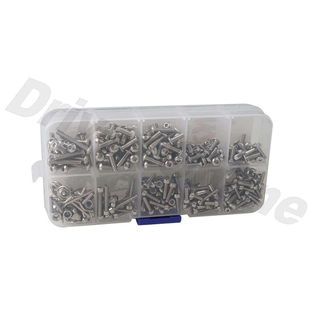 Full Set Hexagon Socket Head Cap Screw Model Car Screws Kit w/ Body Shell Clip Pin for 1/10 RC Traxxas TRX-4 82056-4 | Игрушки и хобби