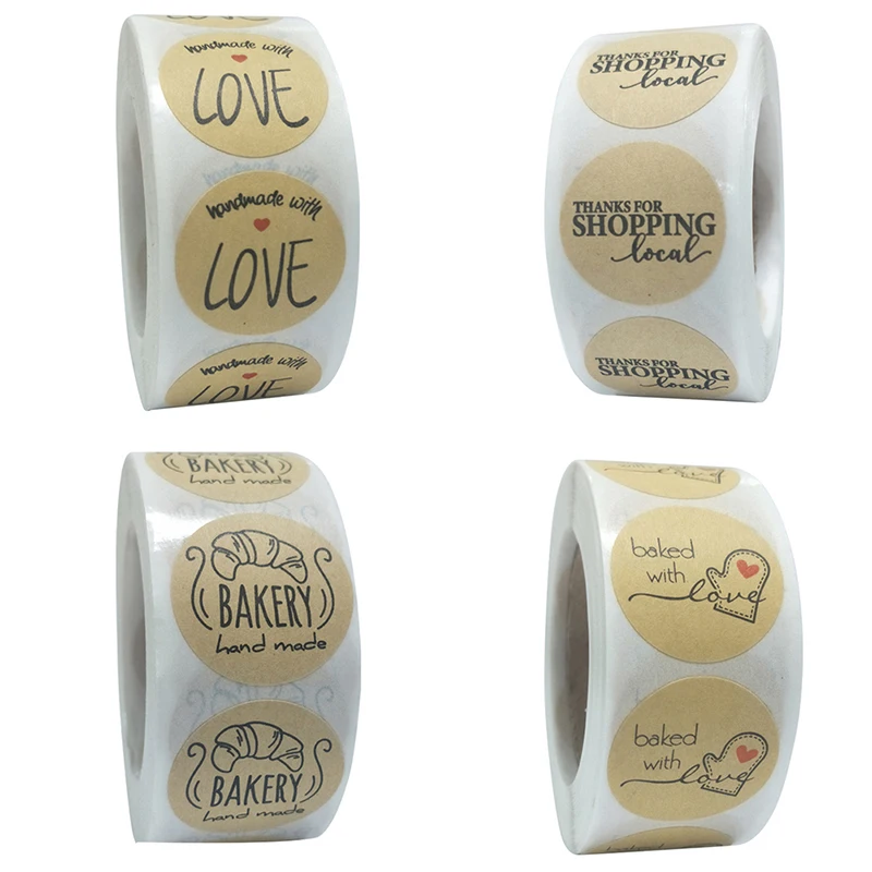 

500 шт./рулон, наклейки для скрапбукинга