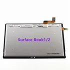 ЖК-дисплей для Microsoft Surface Book 1 1703 1704 1705 1706, ЖК-дисплей кодирующий преобразователь сенсорного экрана в сборе, замена для Surface Book12